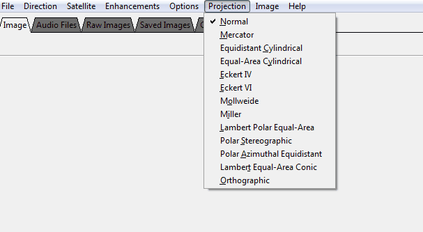Imagen de recepción automática de satélites NOAA en Buenos Aires Radio Club.