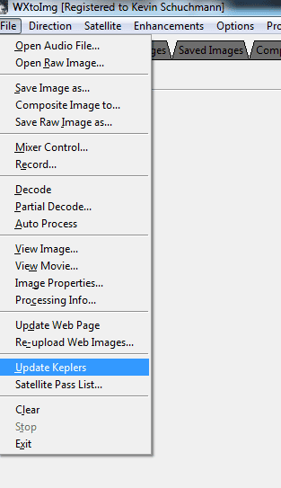 Recepción automática de imágenes NOAA con WXtoimg en Buenos Aires Radio Club.